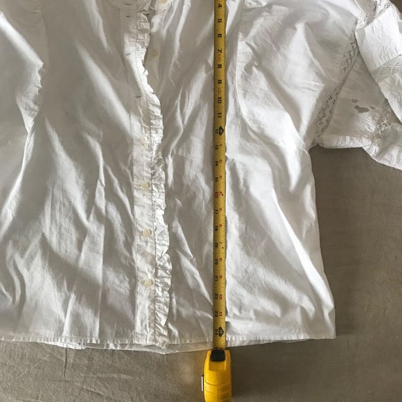 white cotton blouse - Picture 5 of 9